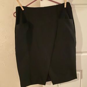 LOFT BLACK DRESS SKIRT WITH TAGS
